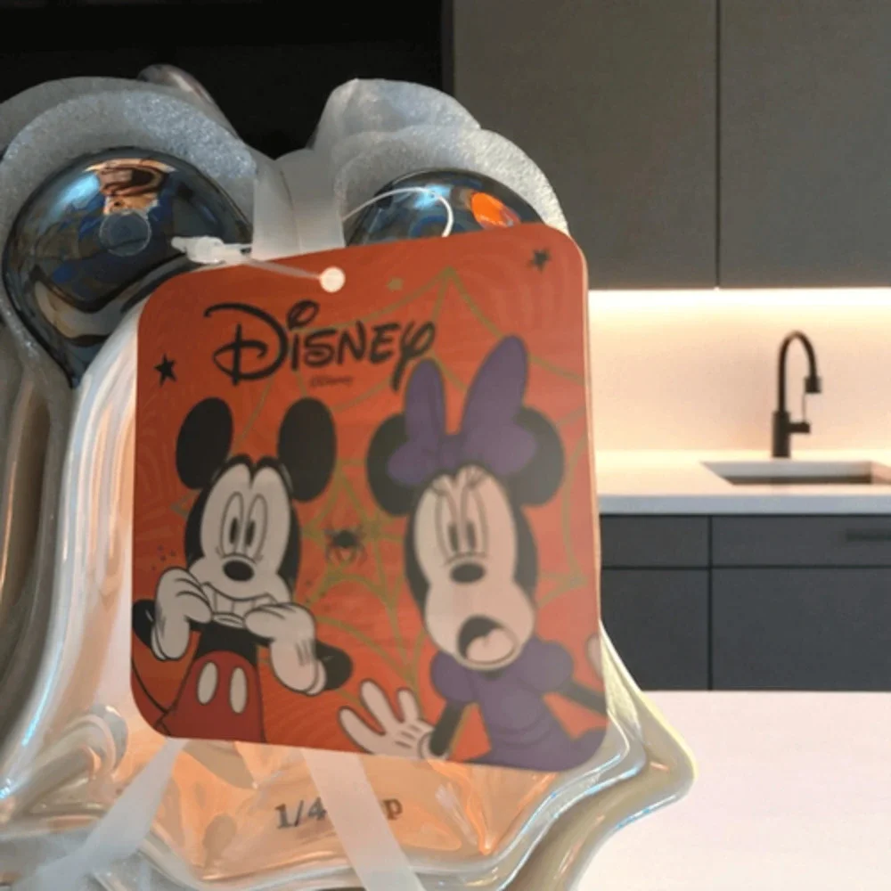 Disney MICKEY and MINNIE MOUSE Measuring Cups Hand Painted NWT